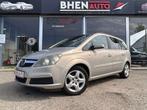 Opel Zafira 1.6i / 7 PLACES / TRES PROPRE (bj 2007), Auto's, Gebruikt, Zwart, 4 cilinders, 1505 kg