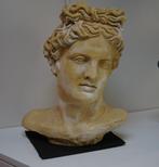 Buste Apollo, in orginele staat...hoogte 48cm, Antiquités & Art, Art | Sculptures & Bois, Enlèvement