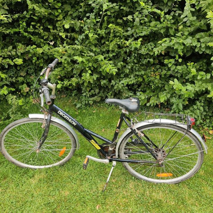 Retro Decathlon stadsfiets (Dames), Fietsen en Brommers, Fietsen | Vouwfietsen, Gebruikt, Dames, Versnellingen, Ophalen