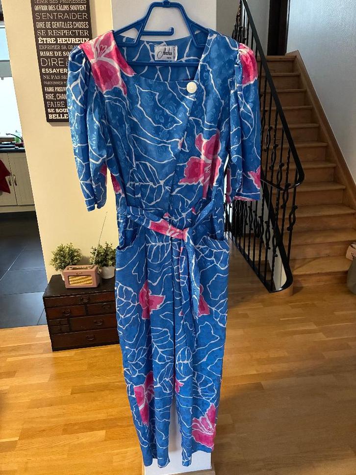 Combinaison fleurie taille 42 été, Kleding | Dames, Jumpsuits, Gedragen, Maat 42/44 (L), Overige kleuren, Ophalen