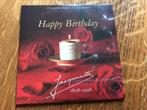 CD avec 8 chansons d’anniversaire « Happy Birthday », Nieuw in verpakking