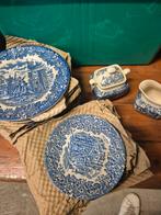 Servies blauw, Ophalen of Verzenden