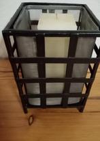 nieuw metalen kaarsenstaander kandelaar 20cm/14cm, Enlèvement ou Envoi, Neuf