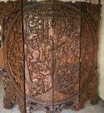 Prachtig Chinees scherm  van de 20e eeuw, Antiek en Kunst, Ophalen