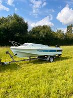 Bateau 5m+- moteur mercury 90ch 2T, Watersport en Boten, Speedboten, Ophalen, Gebruikt, 70 tot 120 pk, 3 tot 6 meter