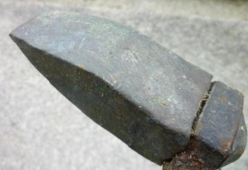 Outil ancien : genre de masse d'une longueur totale de 30 cm beschikbaar voor biedingen
