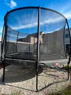 Trampoline Berg champion 380cm met safety net, Kinderen en Baby's, Speelgoed | Buiten | Trampolines, Ophalen, Gebruikt