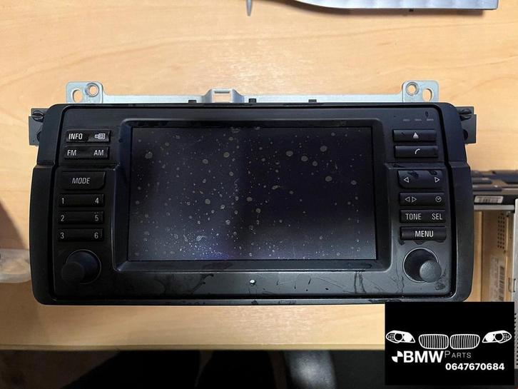 Navigatie display scherm beeldscherm 16:9 BMW 3-serie E46 , Auto diversen, Autonavigatie, Gebruikt, Ophalen of Verzenden