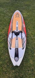 Starboard wave quad Wood 76 liter, Watersport en Boten, Ophalen, Zo goed als nieuw, Met vin(nen)