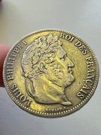 Frankrijk 5 Francs 1836 zilver, Ophalen of Verzenden, Frankrijk, Losse munt, Zilver
