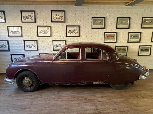 1958 Jaguar MK1 Saloon barn find origineel Nederlands, Auto's, Oldtimers, Particulier, Lederen bekleding, Jaguar, Benzine, Berline