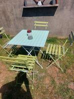Oud bistro setje / tuinsetje, Ophalen, Gebruikt