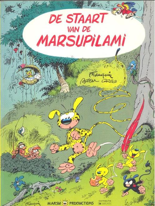 Verzameling strips Marsupilami., Boeken, Stripverhalen, Zo goed als nieuw, Meerdere stripboeken, Ophalen of Verzenden