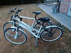 Herenfiets XL en damesfiets S/M, Gebruikt, Versnellingen, 57 tot 61 cm, Ophalen