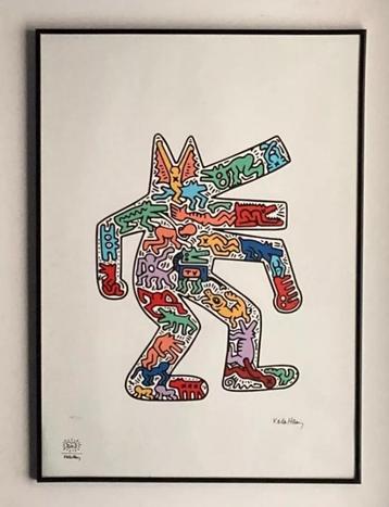 Keith Haring: lithografie op groot formaat 
