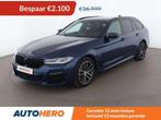BMW 5 Serie 530 530e M Sport (bj 2021, automaat), Auto's, BMW, Automaat, Achterwielaandrijving, Euro 6, Blauw