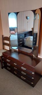 Commode met spiegel, Antiek en Kunst, Antiek | Meubels | Kasten, Ophalen