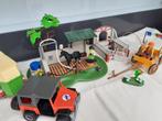 Playmobil hoefsmid, paardentrailer en -koets, Ophalen, Zo goed als nieuw, Complete set