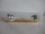 DUBBELE SPOT-VERLICHTING, Ophalen of Verzenden, Zo goed als nieuw, Metaal of Aluminium, Plafondspot of Wandspot