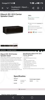 klipsch RC52ii center speaker, Ophalen, Gebruikt, Overige merken