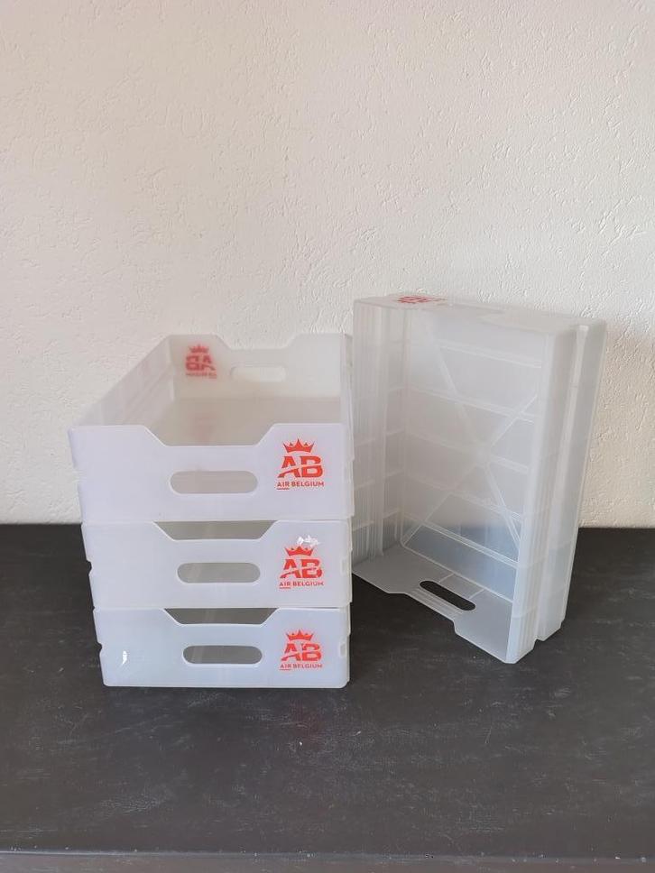 Air Belgium Atlas lades vliegtuigtrolley, Verzamelen, Luchtvaart en Vliegtuigspotten, Gebruikt, Overige typen, Ophalen of Verzenden