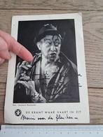 Message écrit sur photo, Gazet van Antwerpen, 1/2 mannek, Enlèvement ou Envoi, Photo