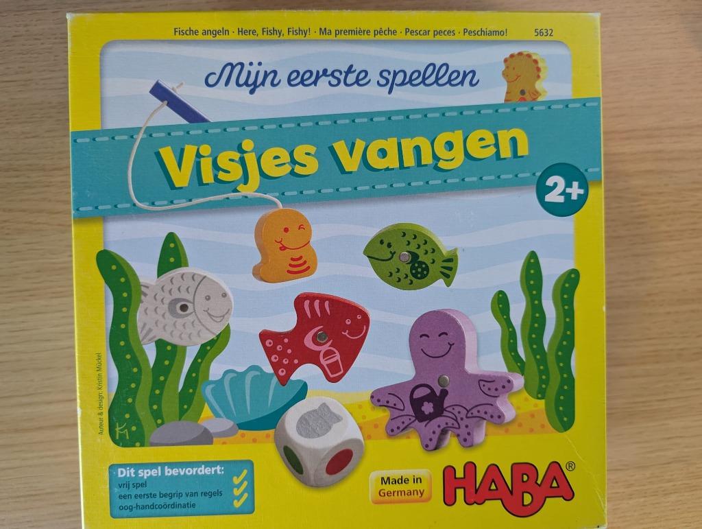Haba mijn eerste spellen: Visjes vangen (2+), Kinderen en Baby's, Speelgoed | Educatief en Creatief, Gebruikt, Ontdekken, Ophalen
