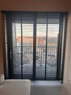 Houten jaloezie, Huis en Inrichting, Gebruikt, 200 cm of meer, Zwart, Ophalen of Verzenden