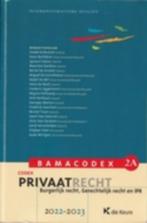 BAMACODEX 2 – Privaatrecht 2022-2023 (2A & 2B), Boeken, Ophalen of Verzenden, Gelezen, Hoger Onderwijs