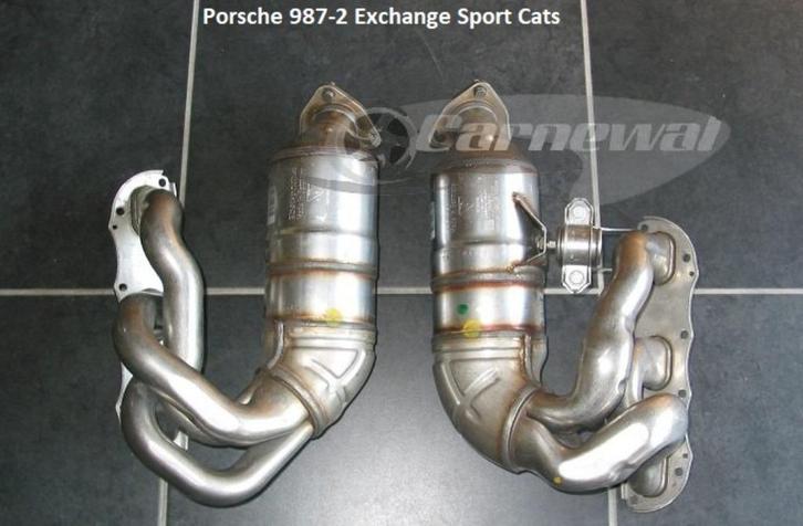Porsche 987-2 Cayman/Boxster 2009-2012 Katalysator upgrade, Auto-onderdelen, Uitlaatsystemen, Porsche, Ophalen of Verzenden