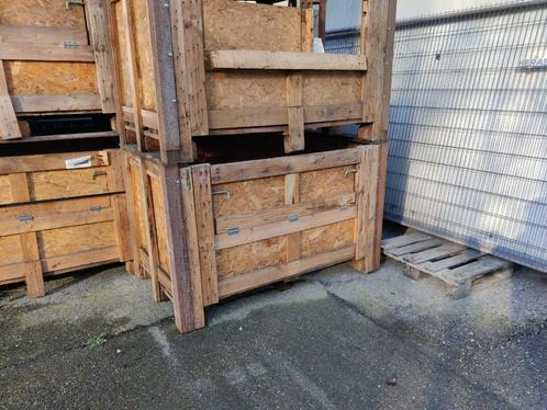 Houten stapelbakken - 11 stuks - 25014, Zakelijke goederen, Kantoor en Winkelinrichting | Magazijn, Stelling en Opslag, Ophalen
