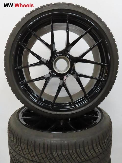 Porsche 20 inch Origineel 911 991 velgen Turbo winterbanden, Auto-onderdelen, Banden en Velgen, Banden en Velgen, Winterbanden