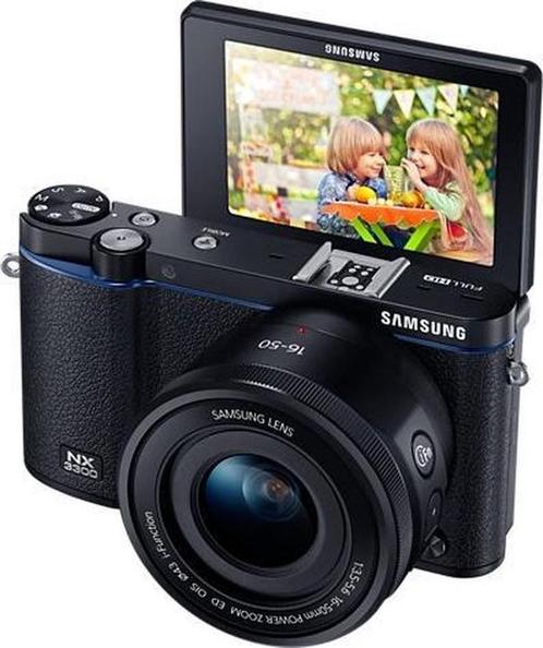 Samsung NX 3300 + 16-50 mm PZ ED OIS + iFn lens 1: 3,5-5,6, Audio, Tv en Foto, Foto | Lenzen en Objectieven, Zo goed als nieuw