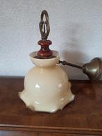 Hanglamp vintage beige 20 cm, Ophalen of Verzenden