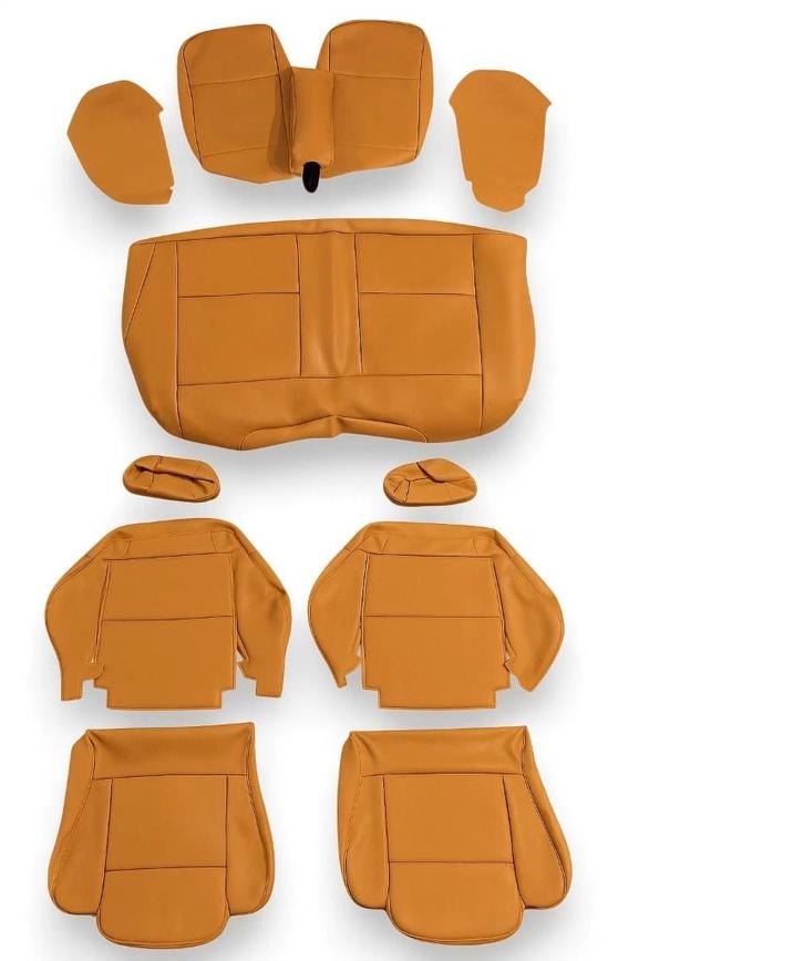 Housses en cuir compléte cognac pour Audi 80 cabriolet, Auto diversen, Tuning en Styling, Ophalen