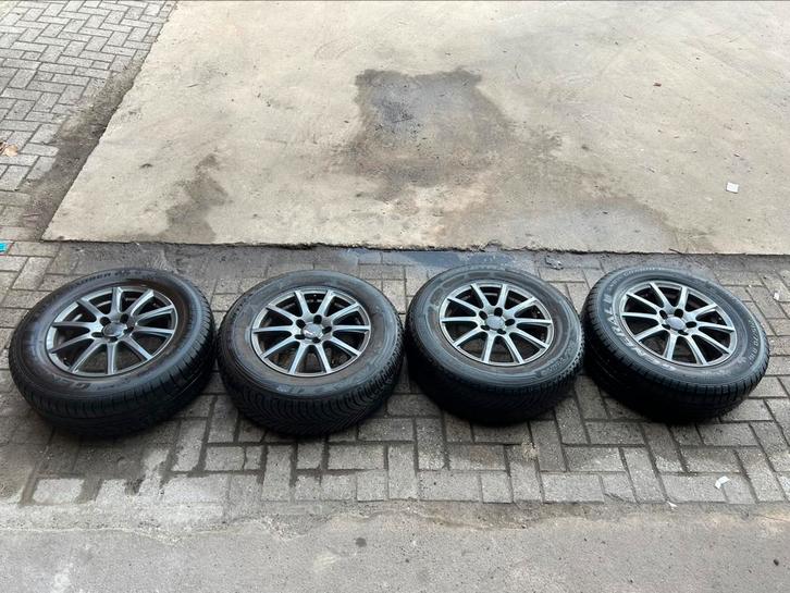 Rial velgen + banden 5x115 16” voor SUV/Terreinwagen, Auto-onderdelen, Banden en Velgen, Banden en Velgen, All Season, 16 inch