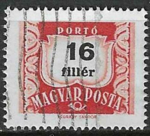 Hongarije 1958/1969 - Yvert 222ATX - Taxzegel (ST), Timbres & Monnaies, Timbres | Europe | Hongrie, Affranchi, Envoi