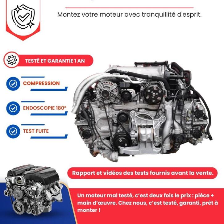 Complete motor Porsche Cayman 718 gt4 4.0 420pk, Auto-onderdelen, Motor en Toebehoren, Porsche, Nieuw, Ophalen of Verzenden