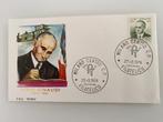 Postzegel First Day Cover Italië Luigi Einaudi 1974, Ophalen of Verzenden, Gestempeld