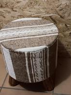 Petit pouf, Maison & Meubles, Canapés | Repose-pieds & Poufs, Rond, Enlèvement, Utilisé, Moins de 50 cm