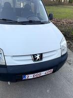 Mooie bestelauto Peugeot Partner, Stof, Wit, Bedrijf, Blauw