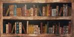 Groot schilderij boeken, olieverf, nieuw., Antiek en Kunst, Ophalen