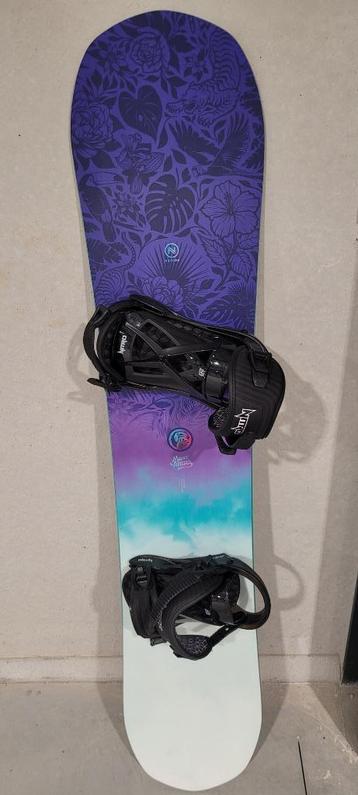 Snowboard + binding beschikbaar voor biedingen