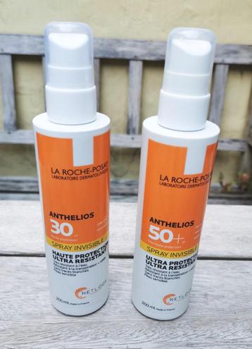 La Roche-Posay SPF 50+ en SPF 30 anthelios Spray invisible beschikbaar voor biedingen