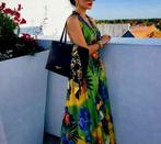 Robe d'été/robe/robe taille unique/taille unique, Lucas & Emma Fashion, Enlèvement ou Envoi, Neuf, Sous le genou