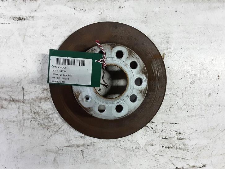 REMSCHIJF ACHTER Volkswagen Golf V (1K1) (02-2001/12-2010), Auto-onderdelen, Remmen en Aandrijving, Volkswagen, Gebruikt
