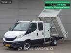 Iveco Daily 35C14 Kipper met Kist Dubbel Cabine Dubbellucht, Auto's, Stof, Gebruikt, Euro 6, Iveco