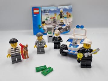 Collection de figurines de police Lego City 7279