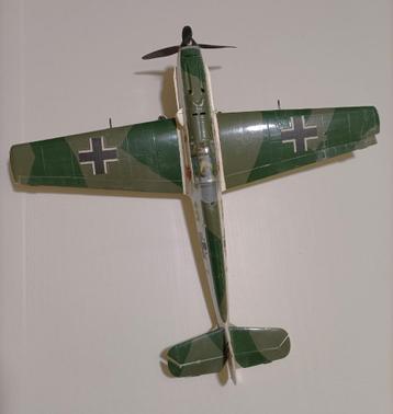 SCHAALMODEL MESSERSCHMITT BF109E 1/24, Enlèvement, Utilisé, Plus grand que 1:72, Avion