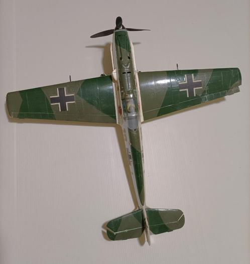 SCHAALMODEL MESSERSCHMITT BF109E 1/24, Hobby en Vrije tijd, Modelbouw | Vliegtuigen en Helikopters, Gebruikt, Vliegtuig, Groter dan 1:72